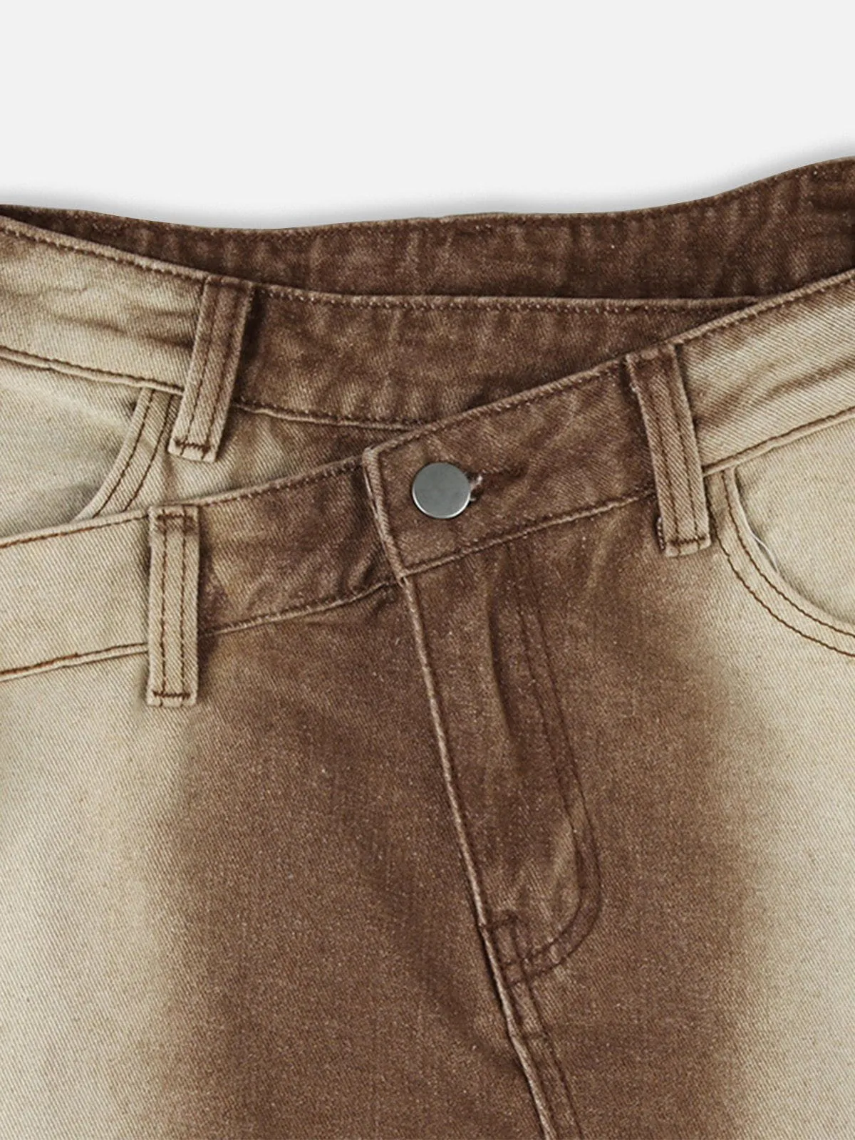 Aelfric Eden Gradient Asymmetrical Waist Skirt sold by Aelfric Eden product image thumbnail 4