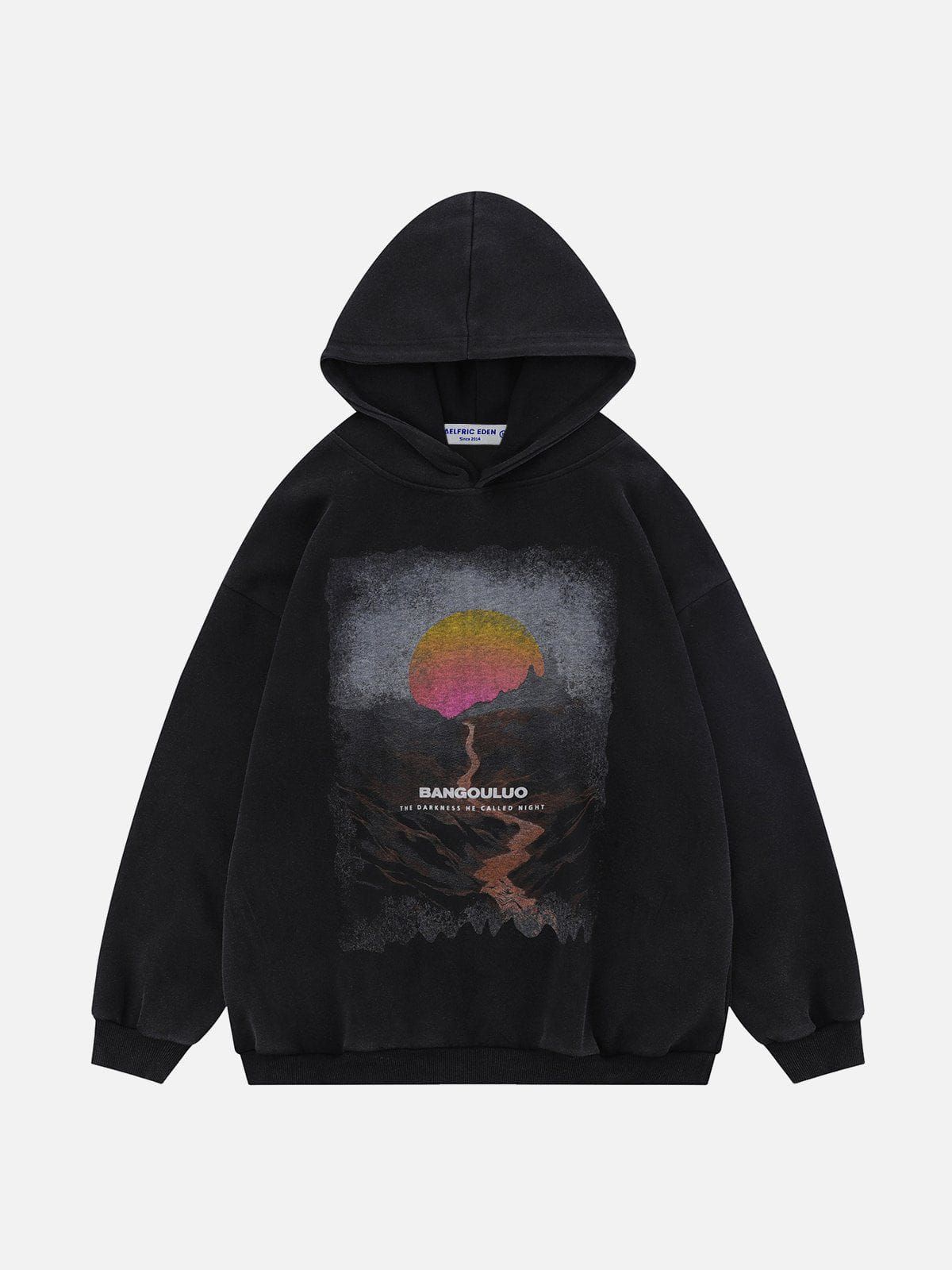 Aelfric Eden Mountain Sunset Print Hoodie sold by Aelfric Eden