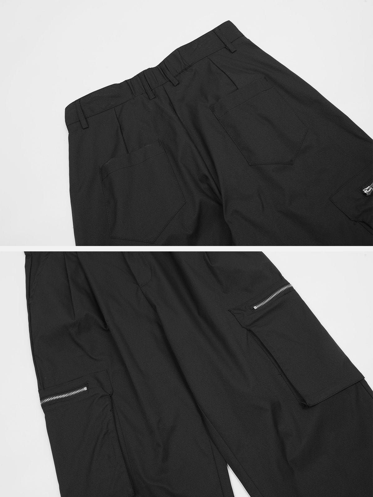 Aelfric Eden Solid Zip Up Pocket Cargo Pants sold by Aelfric Eden product image thumbnail 4