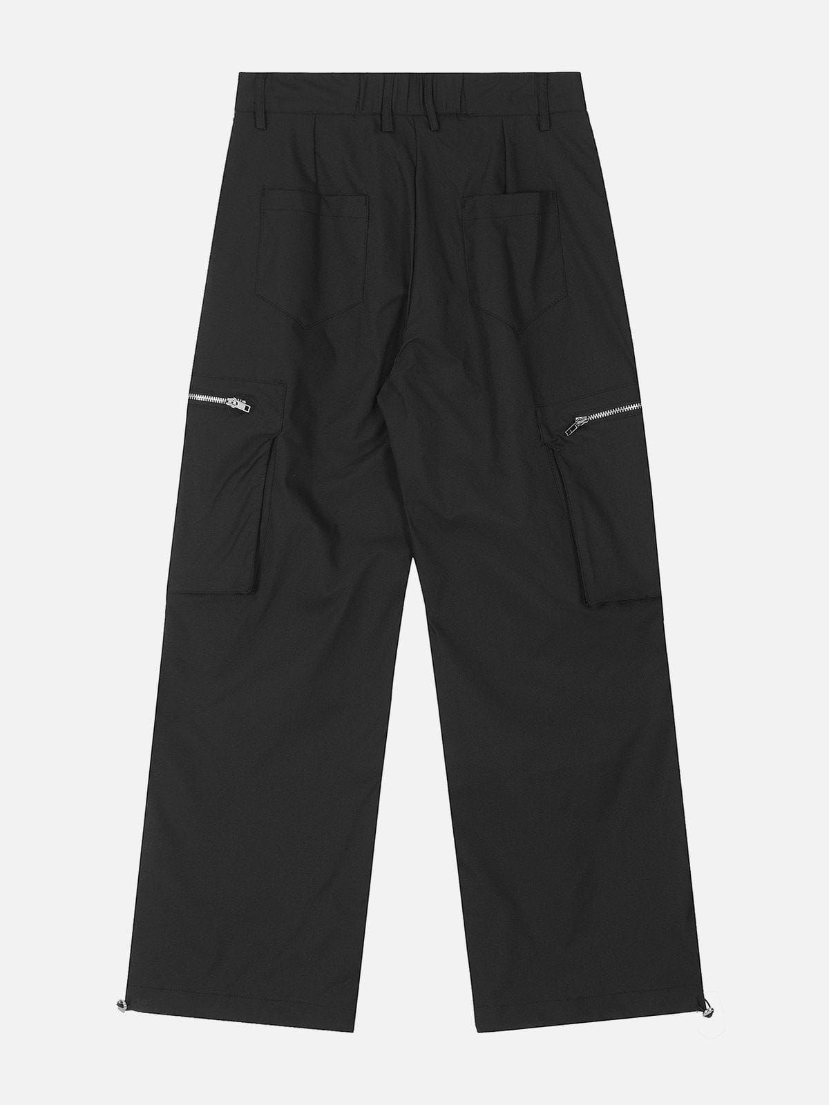 Aelfric Eden Solid Zip Up Pocket Cargo Pants sold by Aelfric Eden product image thumbnail 3