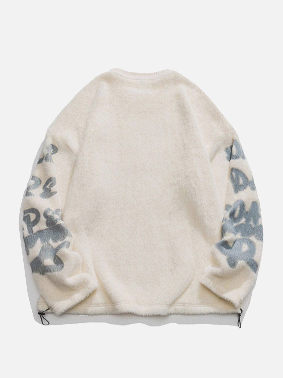 Aelfric Eden Plush Letter Knit Sweater sold by Aelfric Eden product image thumbnail 4