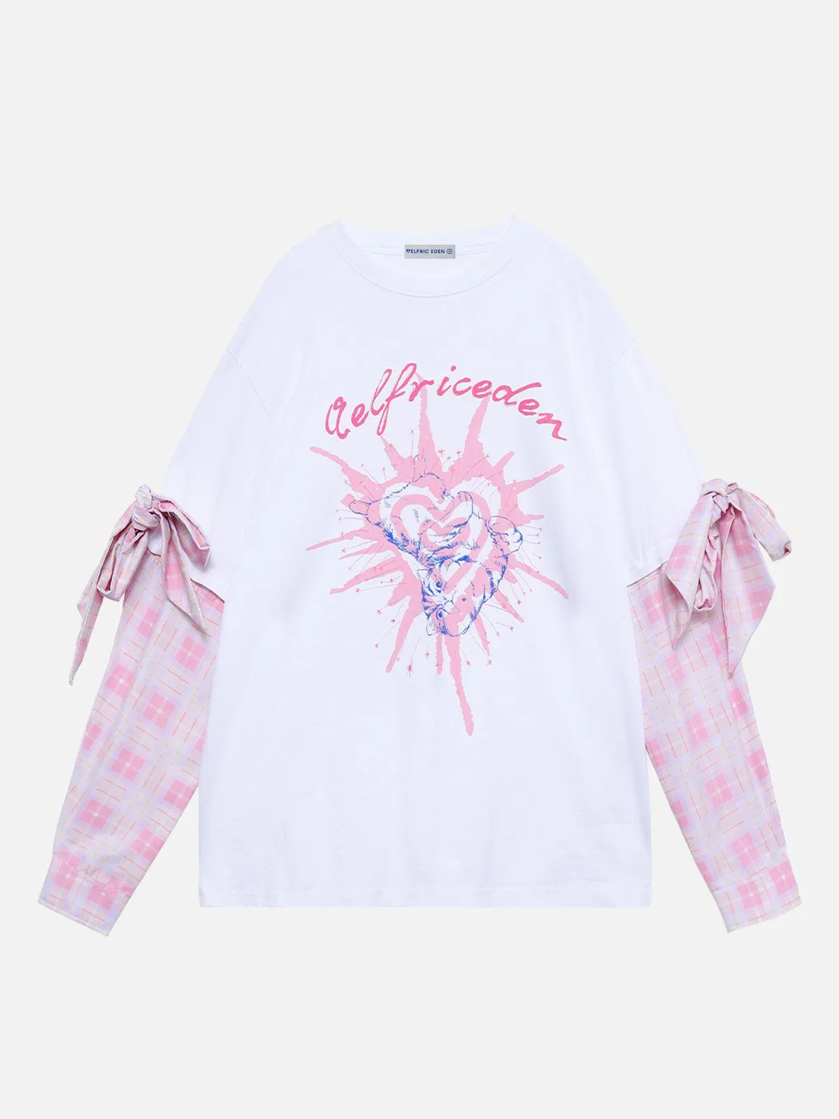 Aelfric Eden Heart Print Detachable Long Sleeve sold by Aelfric Eden