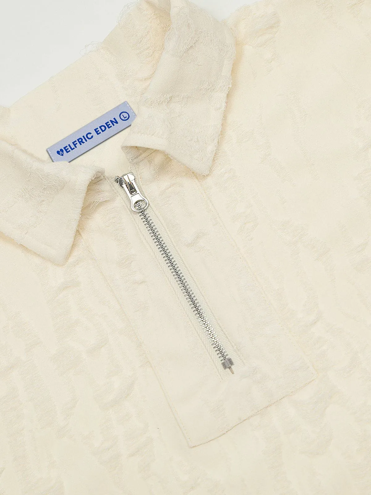 Aelfric Eden Distressed Polo Tee sold by Aelfric Eden product image thumbnail 4