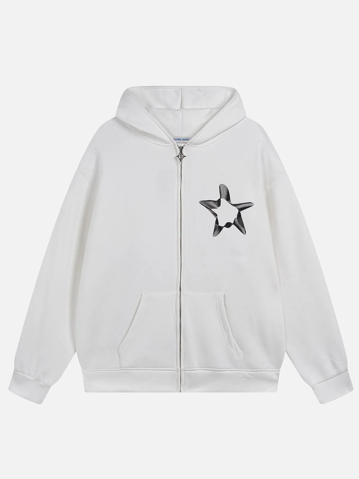 Aelfric Eden 3D Star Print ZIP UP Hoodie sold by Aelfric Eden product image thumbnail 3