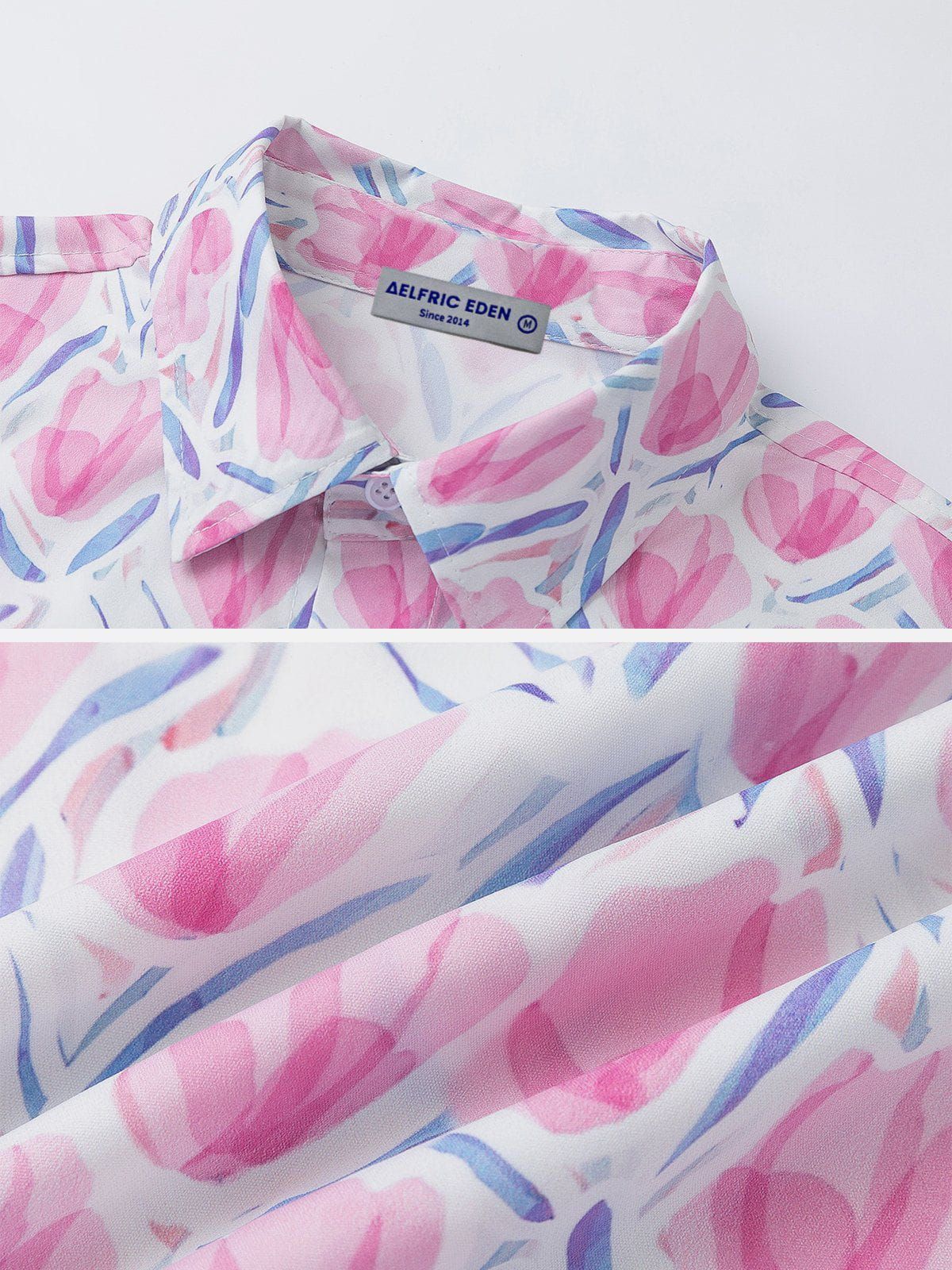 Aelfric Eden Tulip All-Over Print Short Sleeve Shirts sold by Aelfric Eden product image thumbnail 4