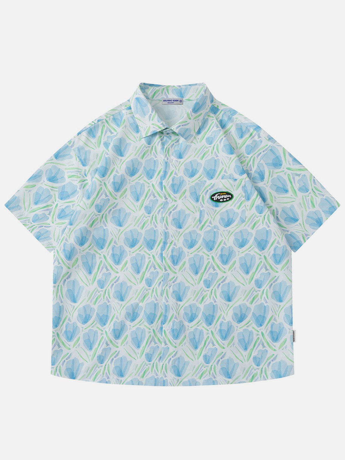 Aelfric Eden Tulip All-Over Print Short Sleeve Shirts sold by Aelfric Eden product image thumbnail 2