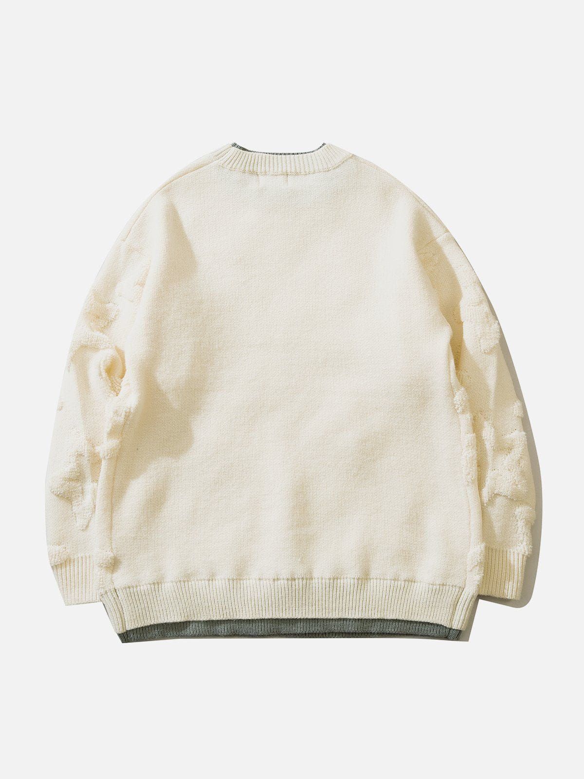 Aelfric Eden Faux Two-Piece 3D Star Sweater @shuuuie sold by Aelfric Eden product image thumbnail 4