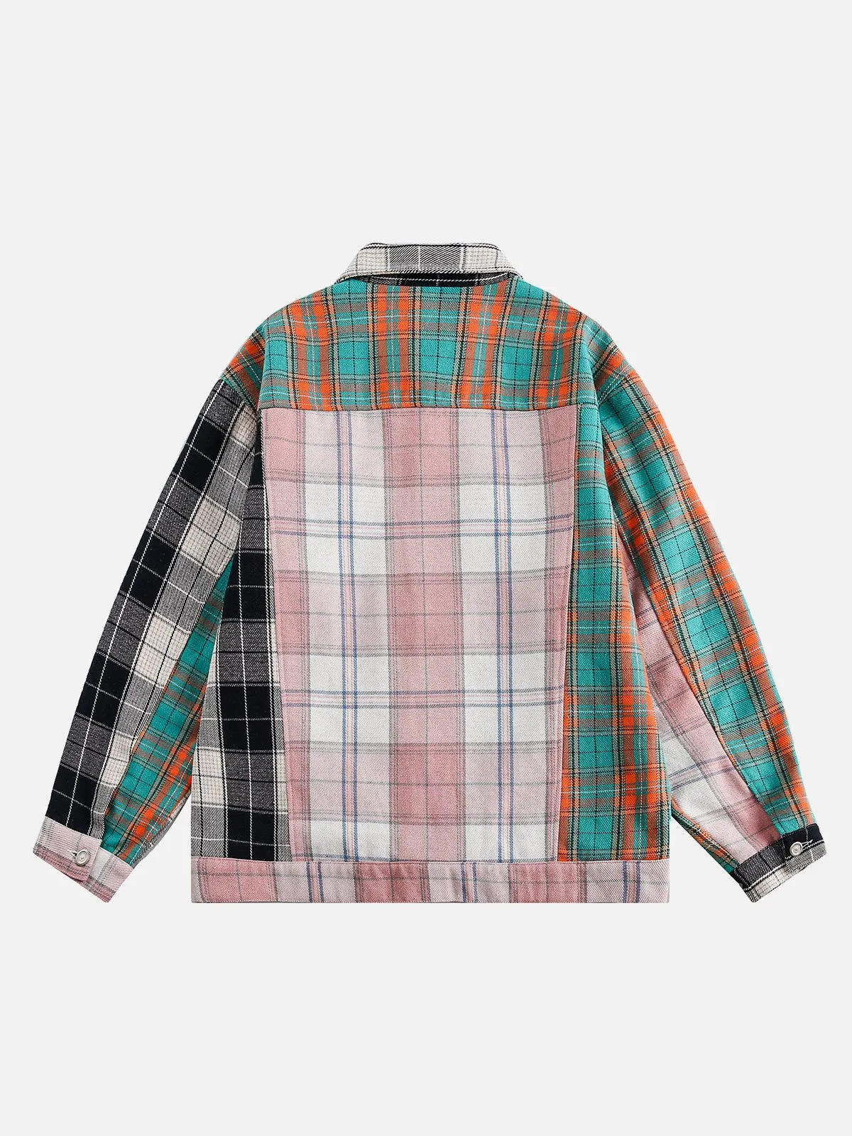 Aelfric Eden Multi Color Plaid Jacket sold by Aelfric Eden product image thumbnail 2