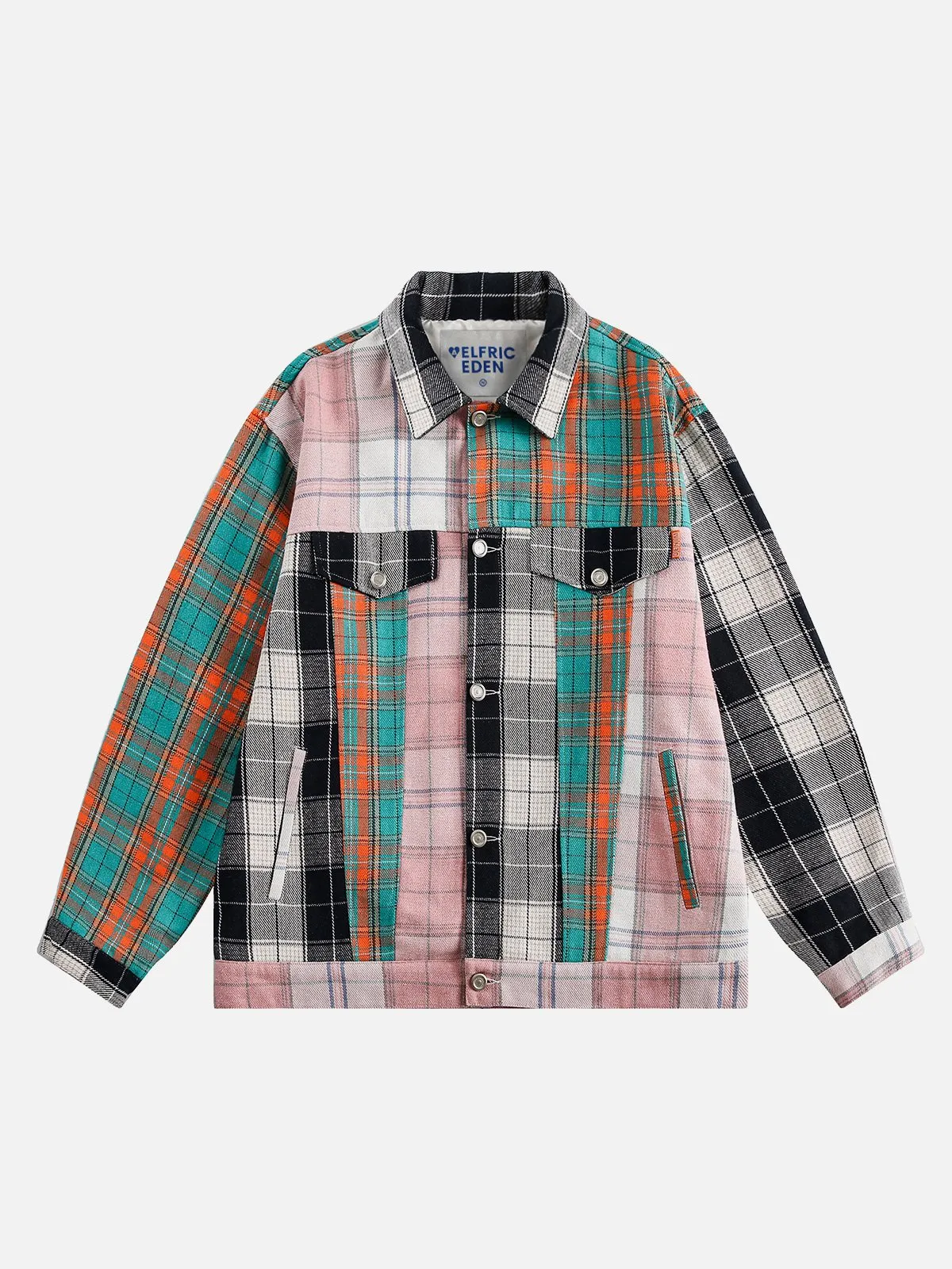 Aelfric Eden Multi Color Plaid Jacket sold by Aelfric Eden