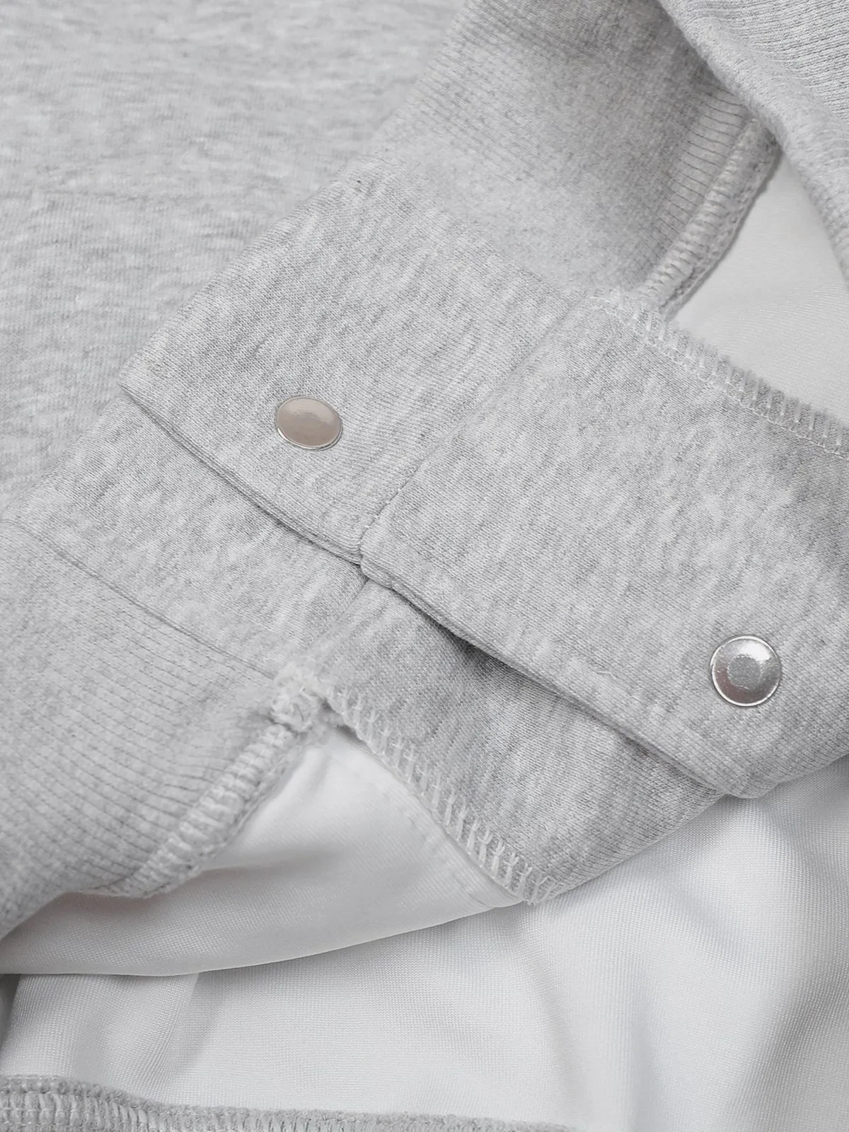 Aelfric Eden Basic Crop Varsity Jacket sold by Aelfric Eden product image thumbnail 4