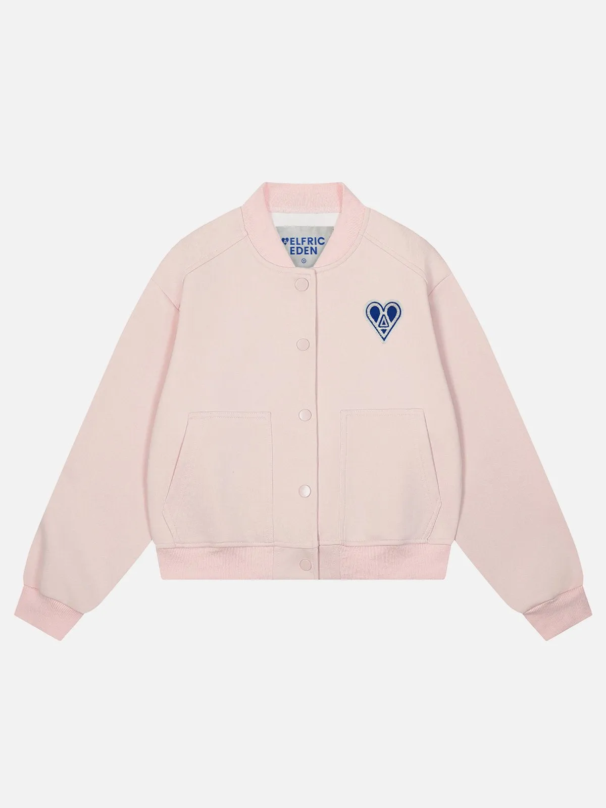 Aelfric Eden Basic Crop Varsity Jacket sold by Aelfric Eden product image thumbnail 2