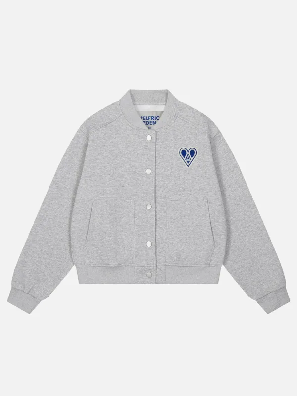 Aelfric Eden Basic Crop Varsity Jacket sold by Aelfric Eden