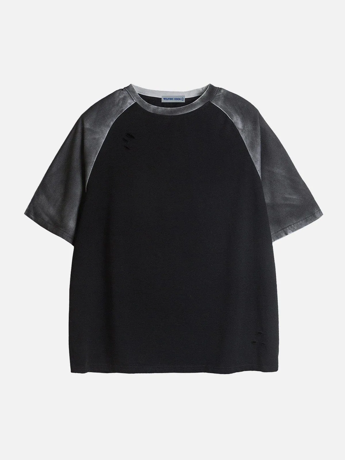 Aelfric Eden Distressed Patchwork Tee sold by Aelfric Eden product image thumbnail 2