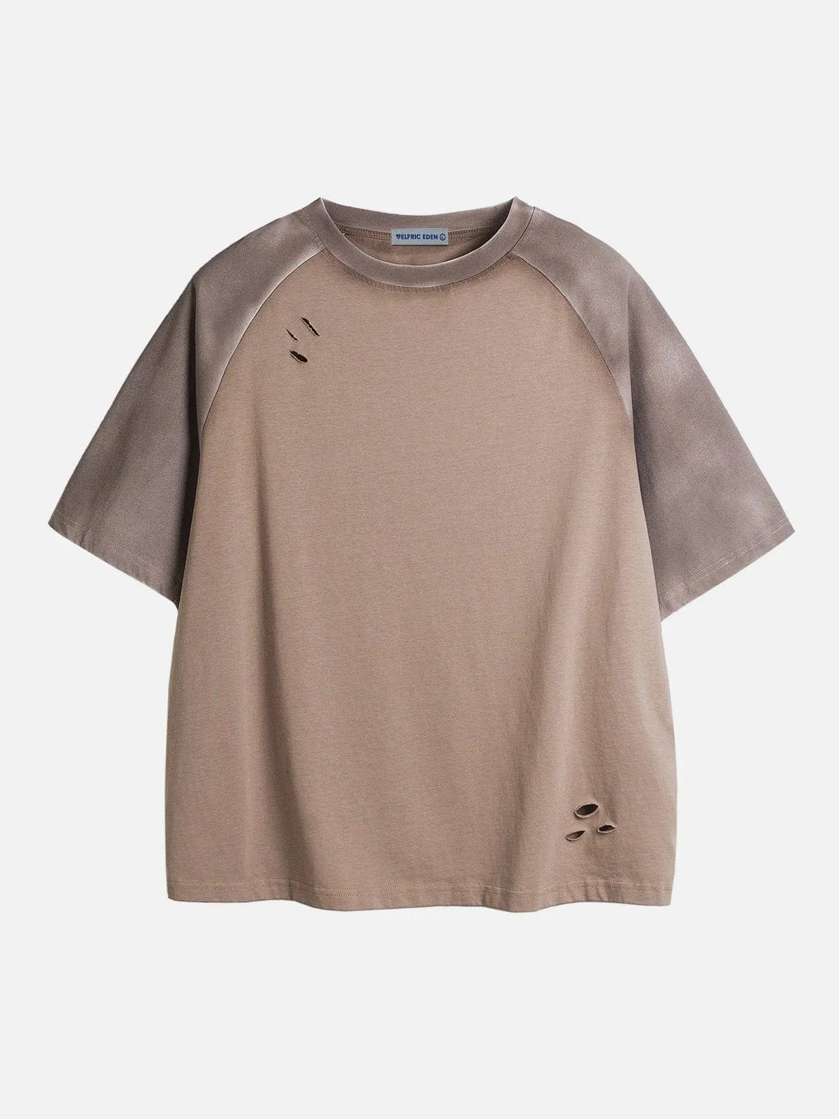 Aelfric Eden Distressed Patchwork Tee sold by Aelfric Eden