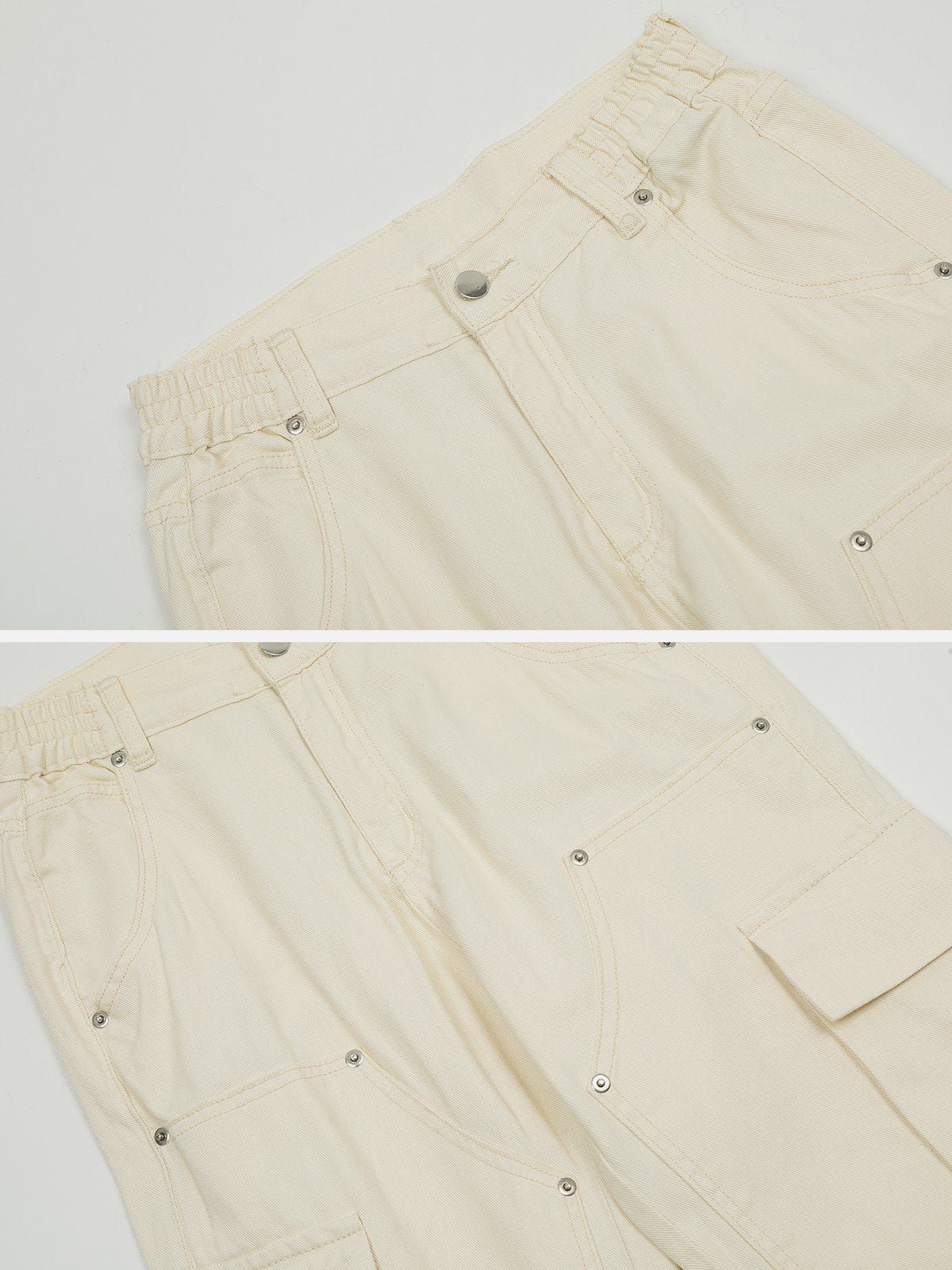 Aelfric Eden Large Pocket Elastic Side Waist Cargo Pants sold by Aelfric Eden product image thumbnail 4