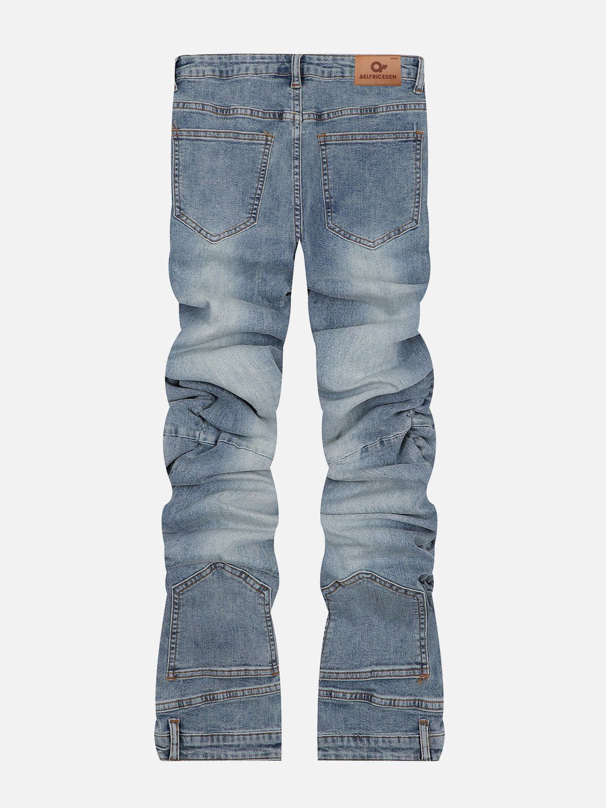 Aelfric Eden Multi Wrinkle Distressed Jeans sold by Aelfric Eden product image thumbnail 6