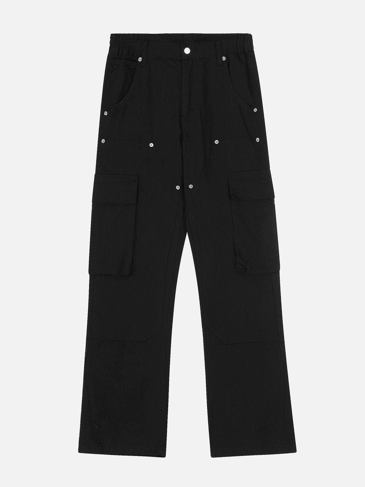 Aelfric Eden Large Pocket Elastic Side Waist Cargo Pants sold by Aelfric Eden product image thumbnail 2