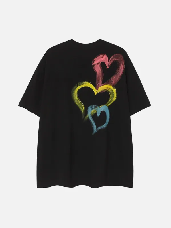 Aelfric Eden Graffiti Heart Tee sold by Aelfric Eden