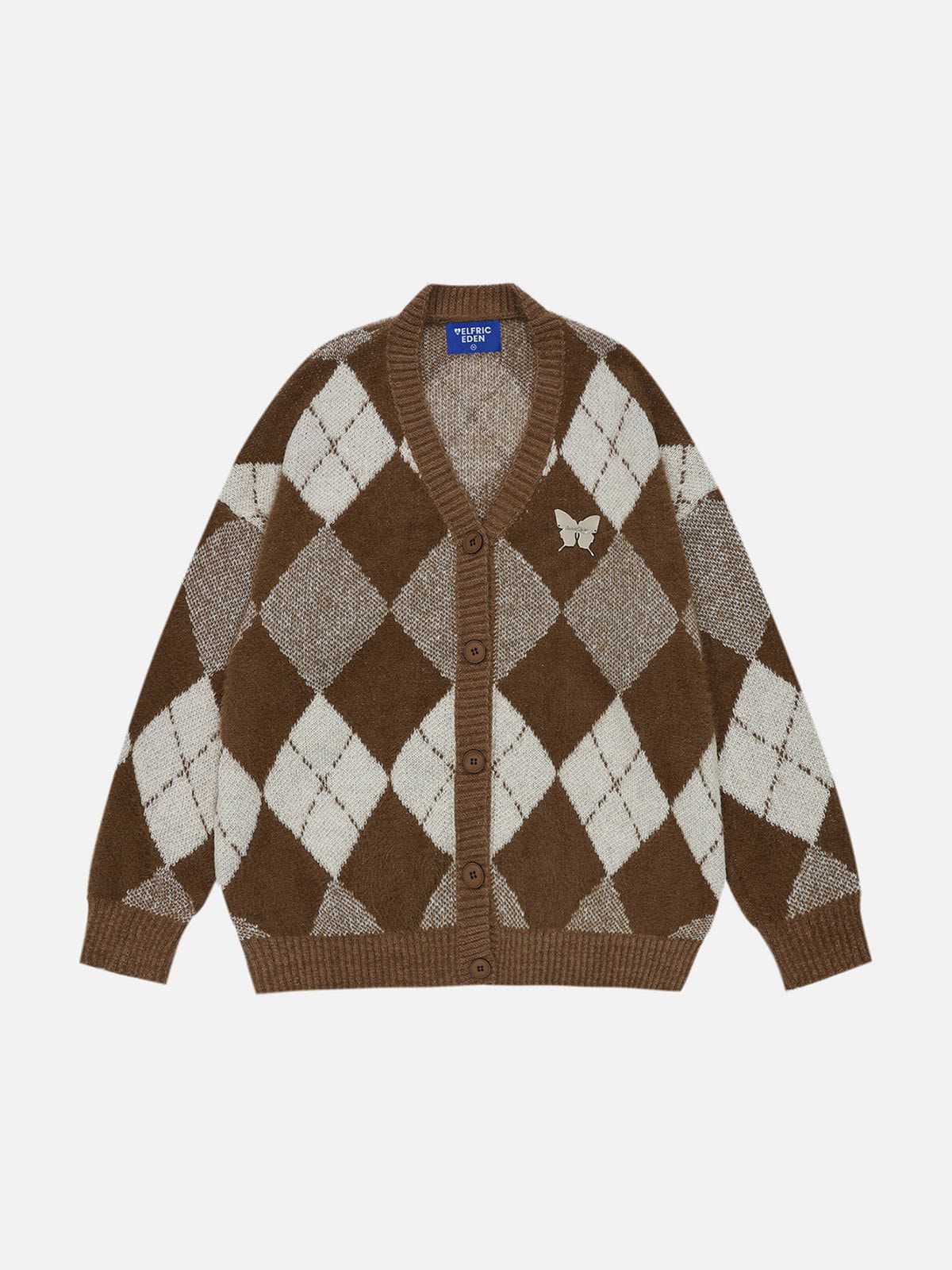 Aelfric Eden Vintage Plaid Cardigan sold by Aelfric Eden product image thumbnail 2