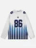 Aelfric Eden Stripe Number Print Sweatshirt sold by Aelfric Eden