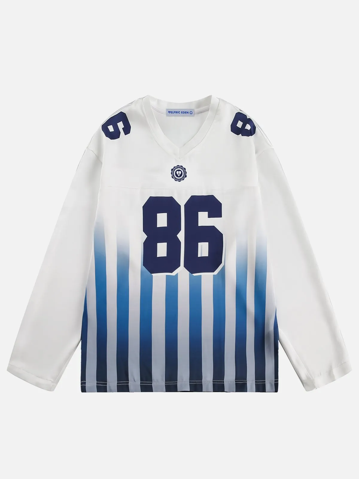 Aelfric Eden Stripe Number Print Sweatshirt sold by Aelfric Eden