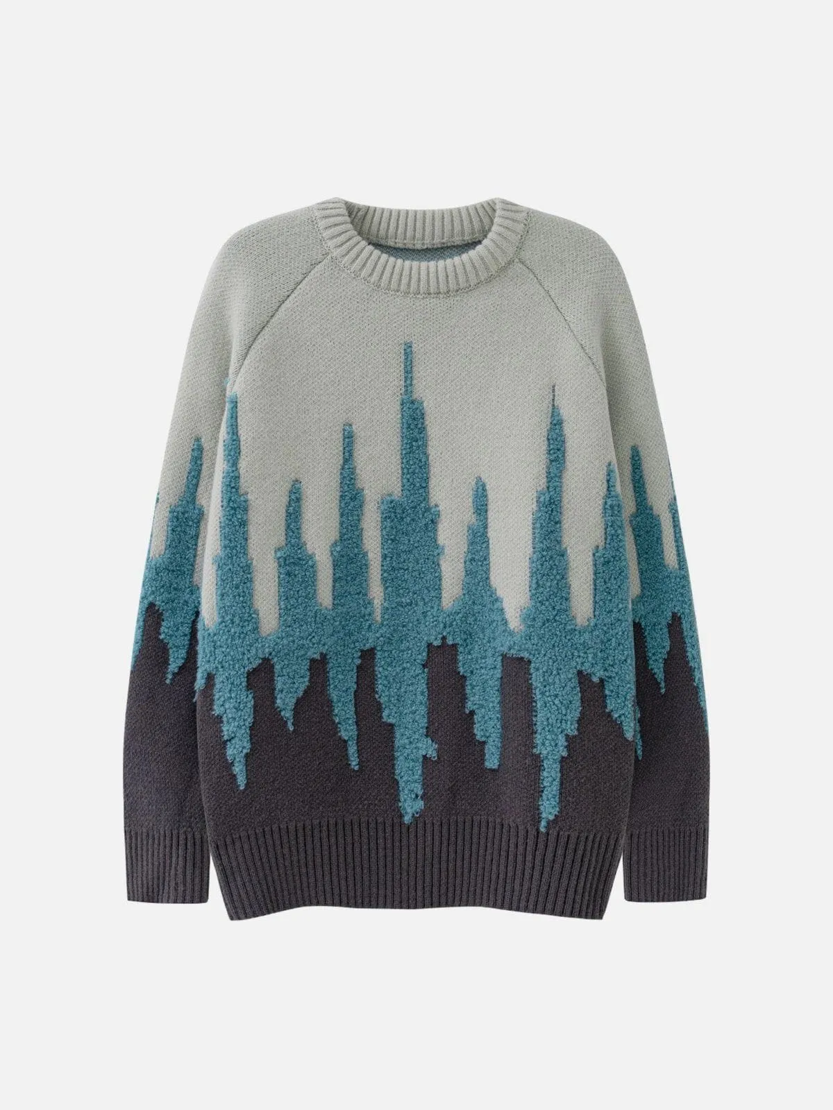 Aelfric Eden Vintage Gradient Patchwork Sweater sold by Aelfric Eden product image thumbnail 3