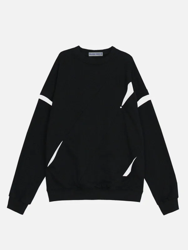 Aelfric Eden Irregular Distressed Sweatshirt sold by Aelfric Eden