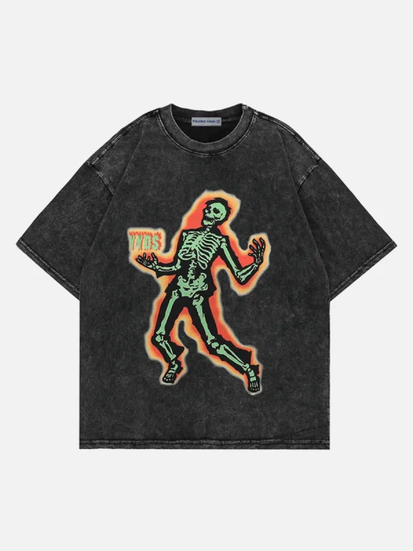 Tシャツ・カットソー Aelfric Eden Cerberus Graphic Washed Tee Aelfric Eden Cerberus Graphic Washed Tee – Aelfric eden