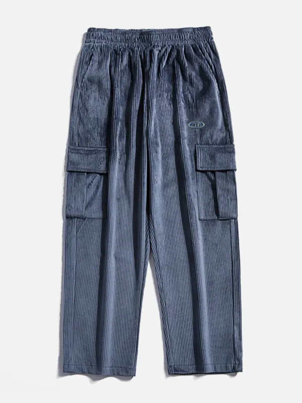 Aelfric Eden Multiple Pockets Corduroy Pants(US ONLY) sold by Aelfric Eden