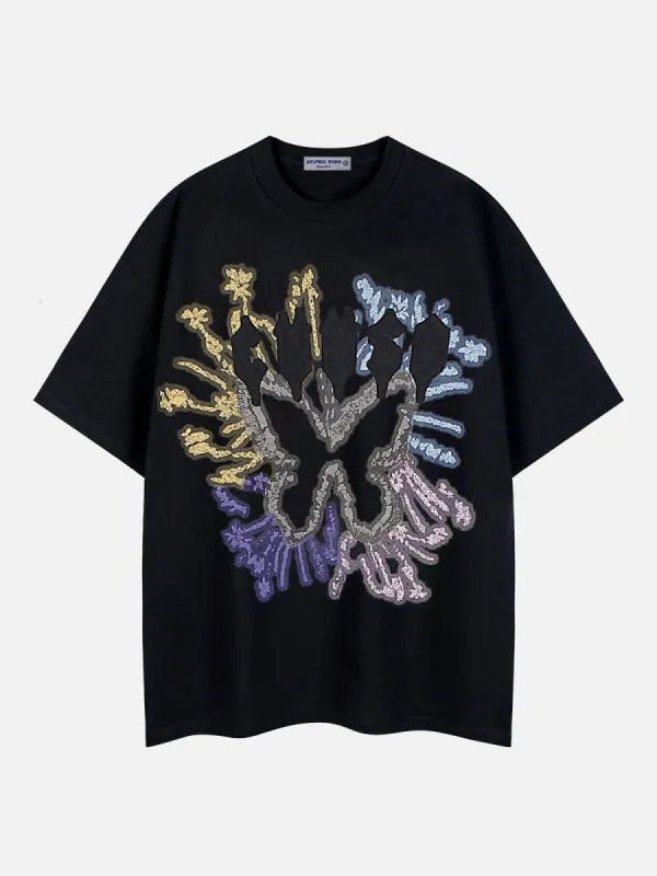 Aelfric Eden Applique Butterfly Graffiti Tee sold by Aelfric Eden
