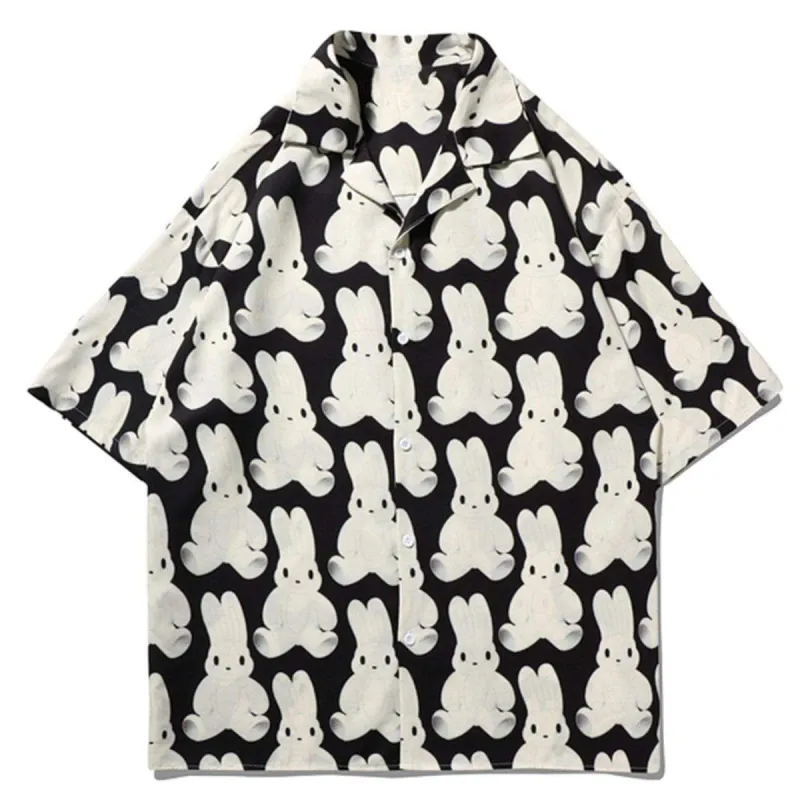 Aelfric Eden Hawaii Rabbit Print Shirt sold by Aelfric Eden