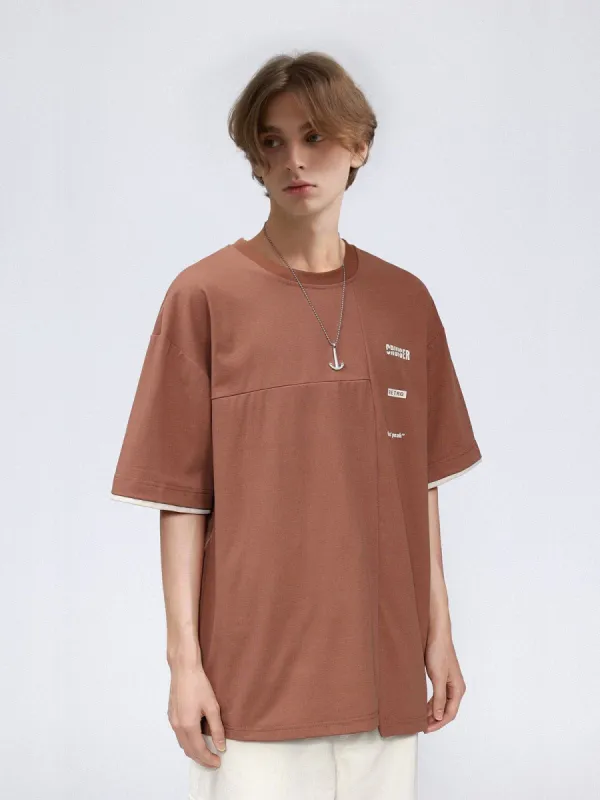 Patchwork Solid Tee sold by Aelfric Eden