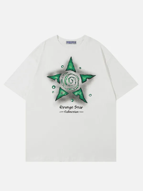 Aelfric Eden Star Print Tee made by Aelfric Eden