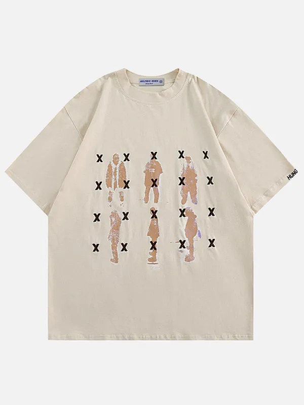 Aelfric Eden Shadow Print Tee sold by Aelfric Eden