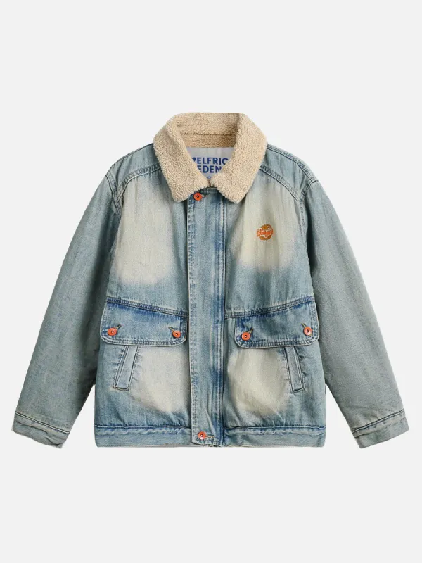 Aelfric Eden Washed Denim Coat sold by Aelfric Eden