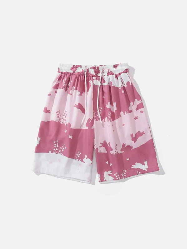 Aelfric Eden Rabbit Print Shorts sold by Aelfric Eden