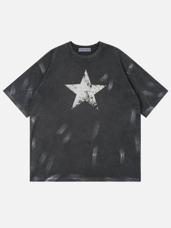 Aelfric Eden Graffiti Star Tee sold by Aelfric Eden