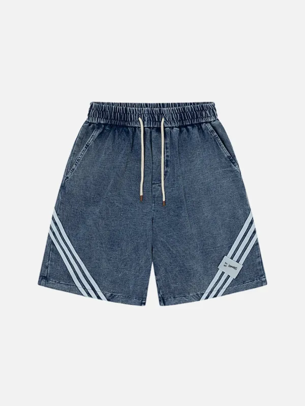 Aelfric Eden Stripe Washed Shorts sold by Aelfric Eden