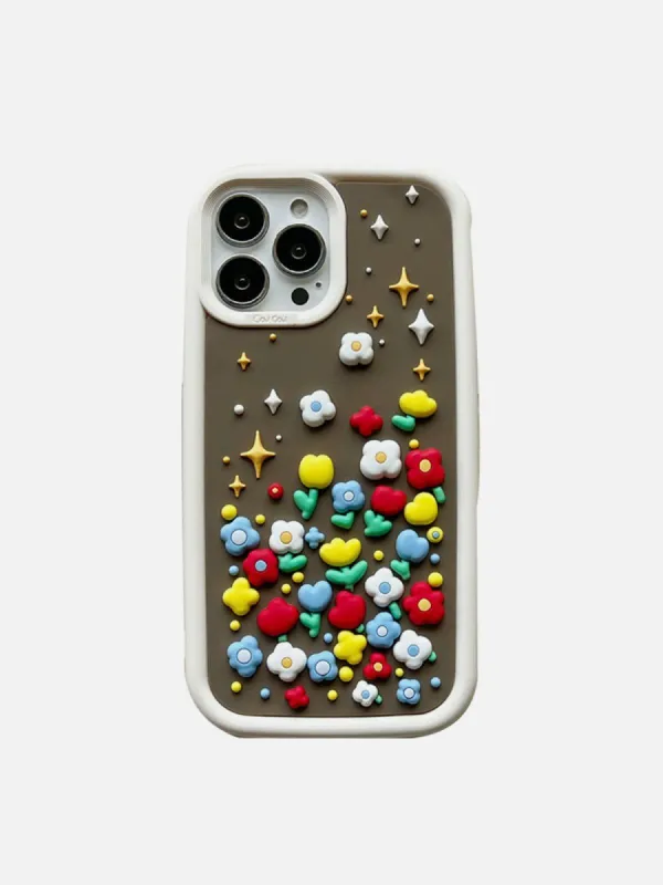 3D Flower Silica Gel Phone Case sold by Aelfric Eden