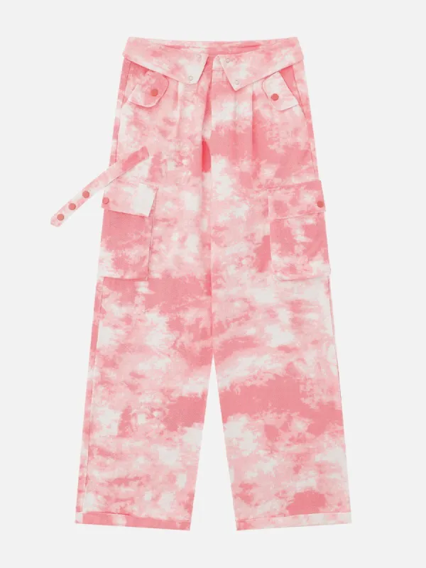 Full Print Tie Dye Pants sold by Aelfric Eden