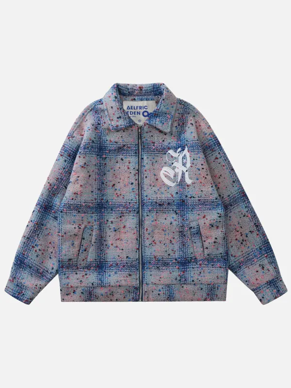 Aelfric Eden Colorful Plaid Jacket sold by Aelfric Eden