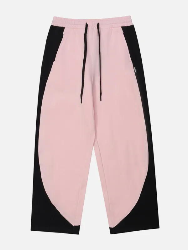 Aelfric Eden Color Blocking Patchwork Drawstring Pants sold by Aelfric Eden