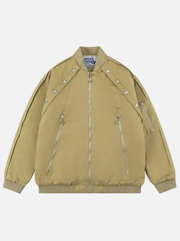 Aelfric Eden Metal Zip Up Winter Coat sold by Aelfric Eden