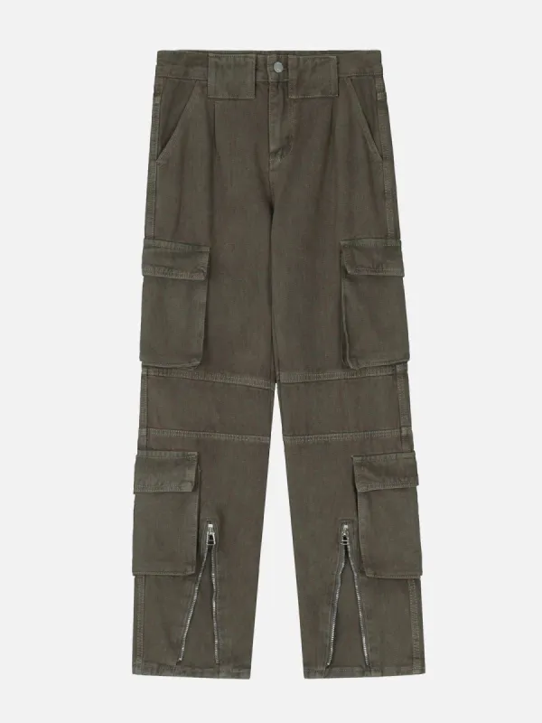 Aelfric Eden Solid Multi Pocket Cargo Pants sold by Aelfric Eden