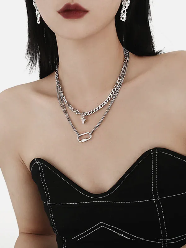 Aelfric Eden Heart Pendant Layered Necklace made by Aelfric Eden