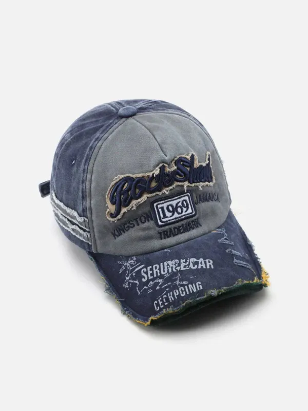 Aelfric Eden Vintage Embroidered Hole Baseball Cap sold by Aelfric Eden