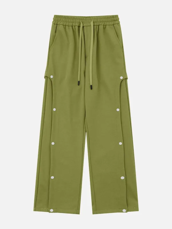 Aelfric Eden Solid Button Drawstring Sweatpants sold by Aelfric Eden