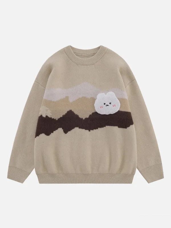 Aelfric Eden Mountain Jacquard Sweater sold by Aelfric Eden