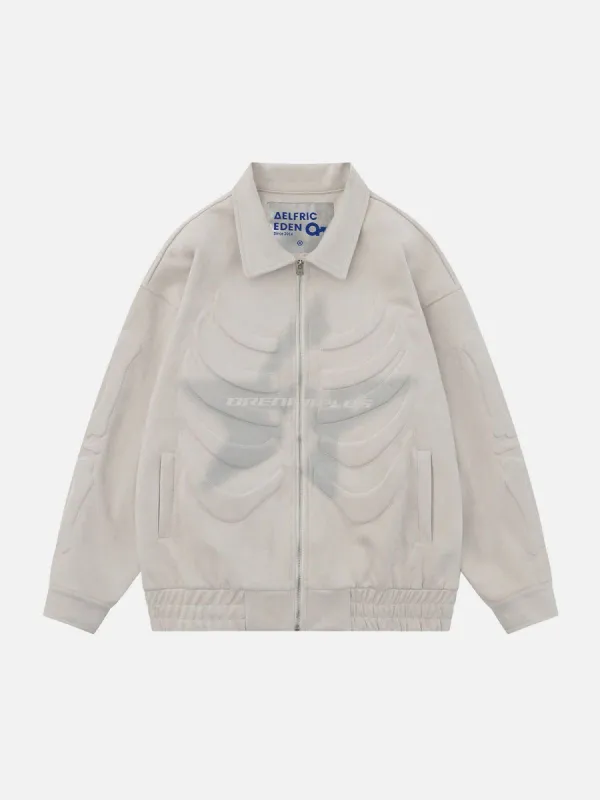 Aelfric Eden Skull Emboss Star Print Jacket sold by Aelfric Eden