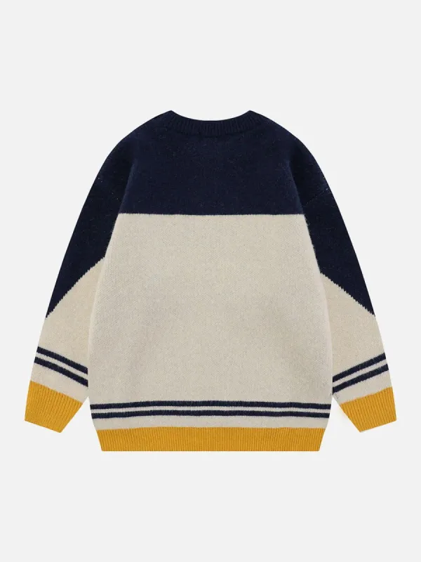 AEL Embroidery Pullover Sweater sold by Aelfric Eden